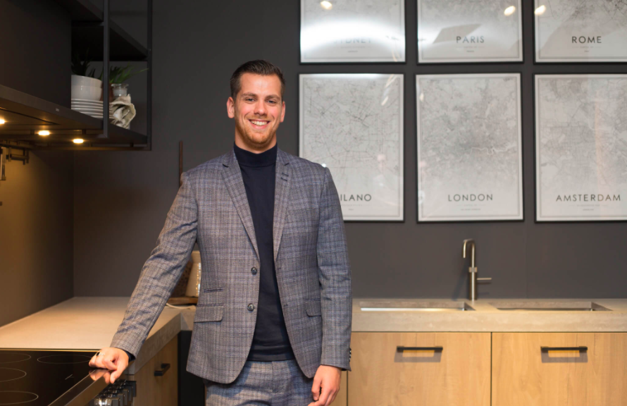 Jeroen is gestart bij Velthuizen Keukens