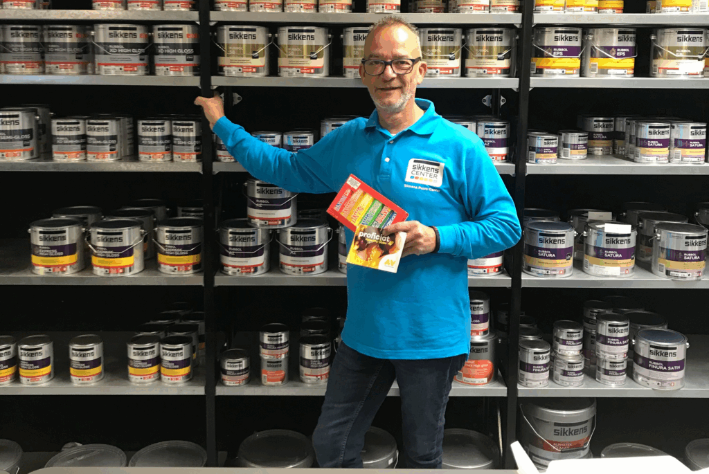 Marco is gestart bij Sikkens