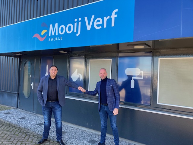 Danny is gestart bij Mooij Verf