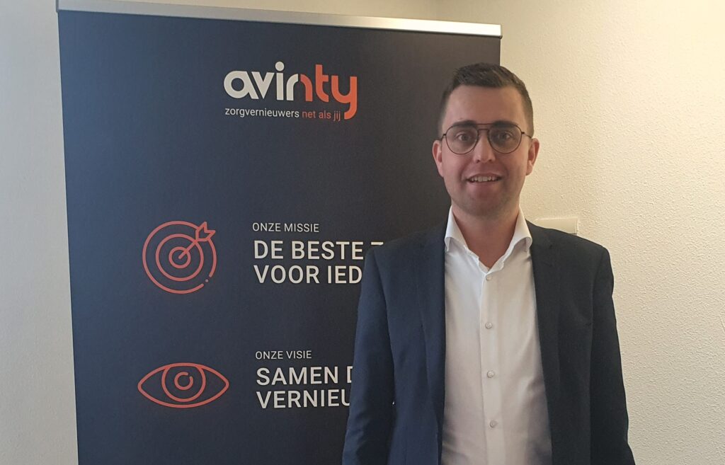 Paul is gestart bij Avinty
