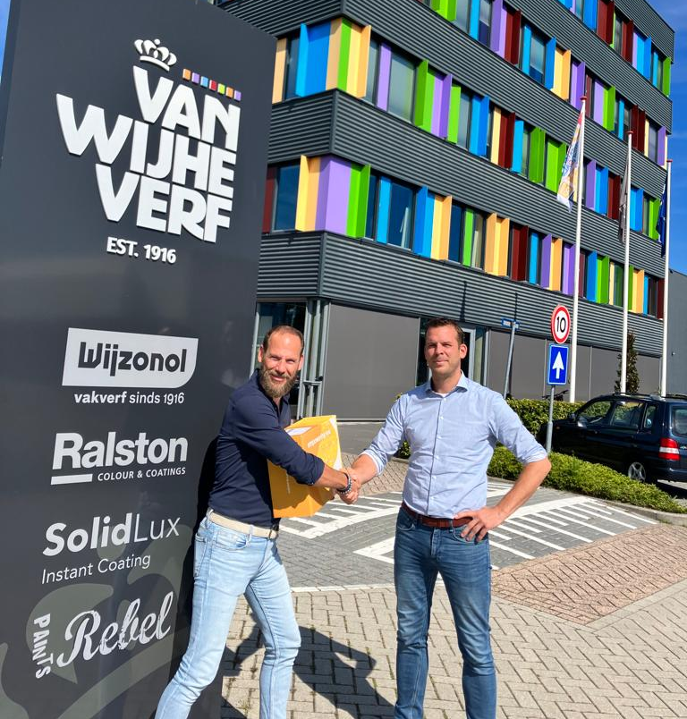 Succesvolle samenwerking Koninklijke Van Wijhe Verf en AV